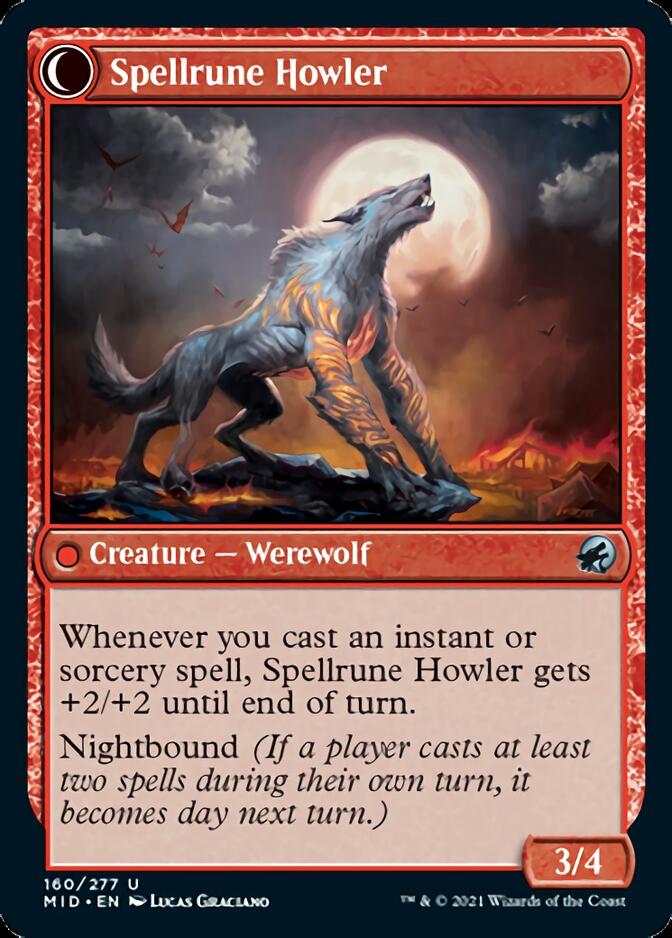 Spellrune Painter // Spellrune Howler [Innistrad: Midnight Hunt] | Gate City Games LLC