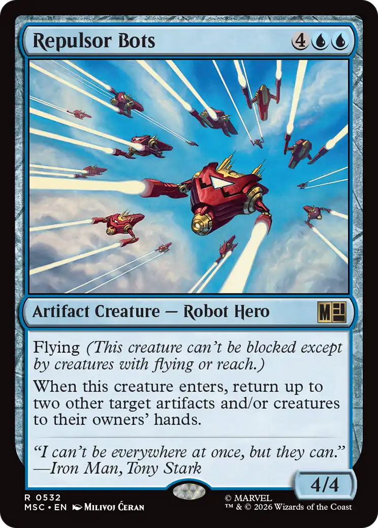 Repulsor Bots [Marvel Super Heroes Commander] | Gate City Games LLC