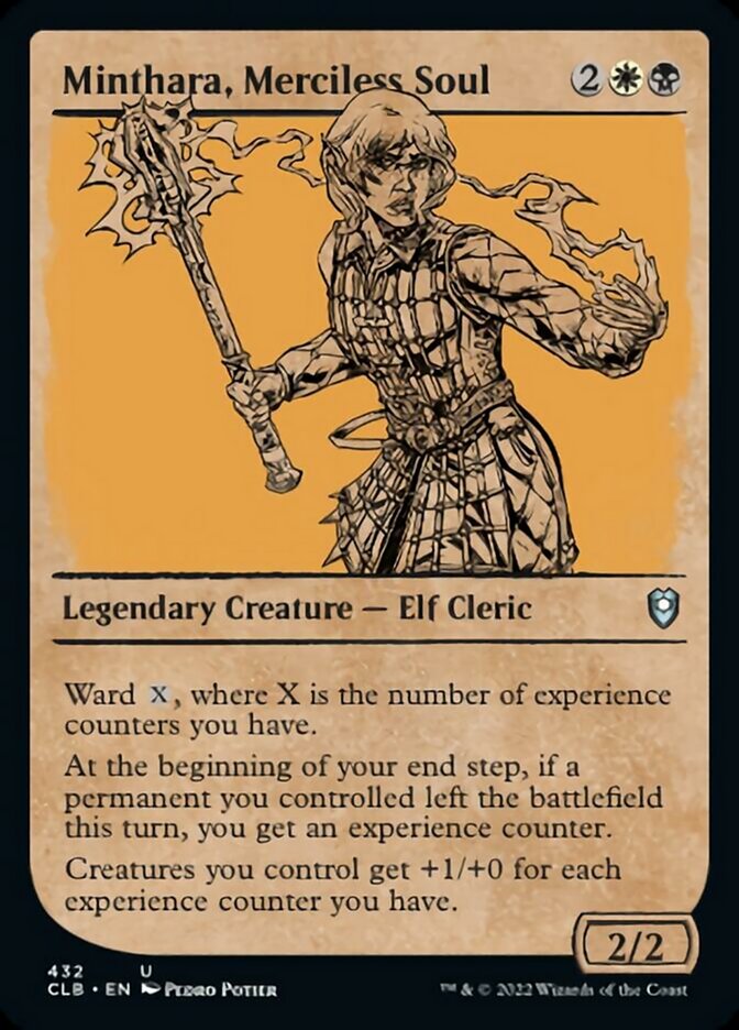 Minthara, Merciless Soul (Showcase) [Commander Legends: Battle for Baldur's Gate] | Gate City Games LLC