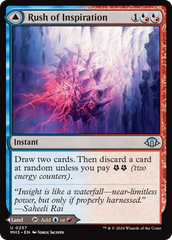 Rush of Inspiration // Crackling Falls [Modern Horizons 3] | Gate City Games LLC