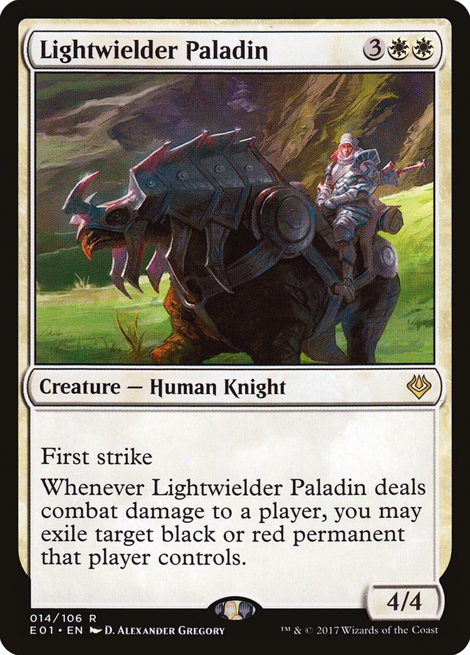 Lightwielder Paladin [Archenemy: Nicol Bolas] | Gate City Games LLC