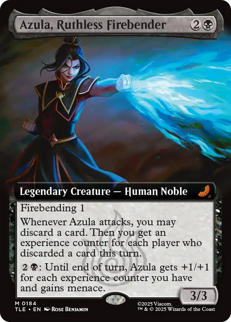 Azula, Ruthless Firebender (Extended Art) [Avatar: The Last Airbender: Eternal-Legal] | Gate City Games LLC