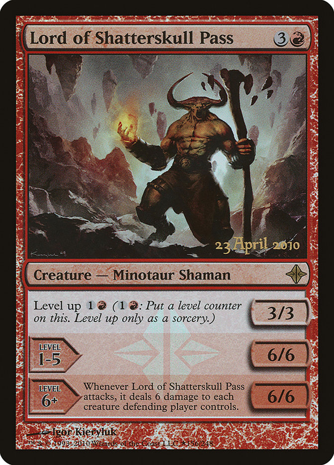 Lord of Shatterskull Pass [Rise of the Eldrazi Prerelease Promos] | Gate City Games LLC