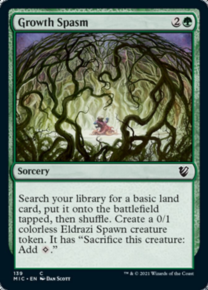 Growth Spasm [Innistrad: Midnight Hunt Commander] | Gate City Games LLC