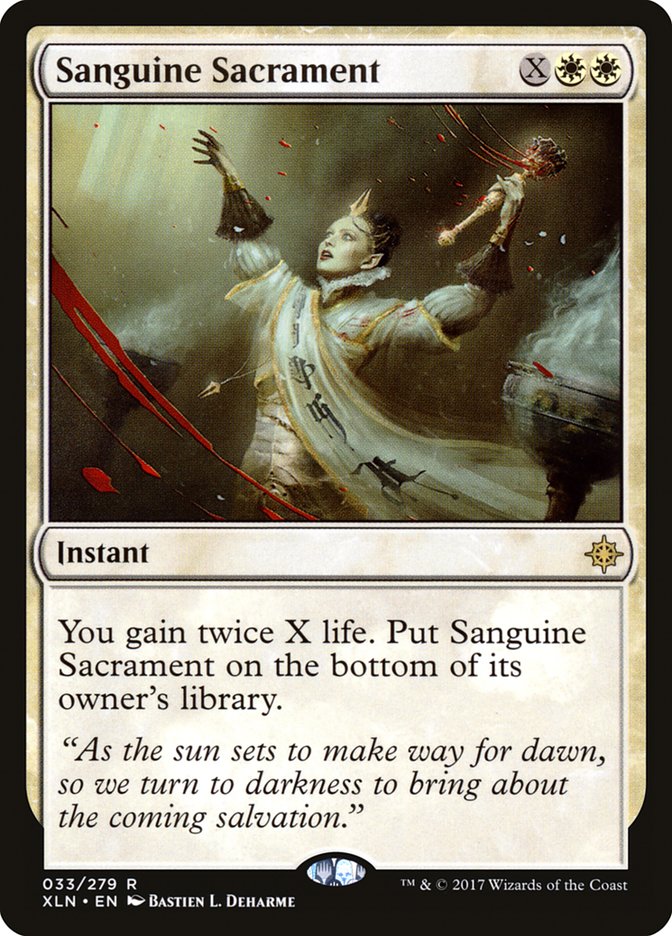 Sanguine Sacrament [Ixalan] | Gate City Games LLC
