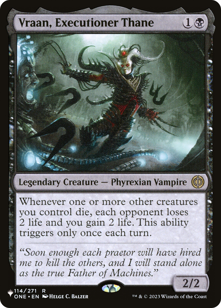 Vraan, Executioner Thane [The List] | Gate City Games LLC