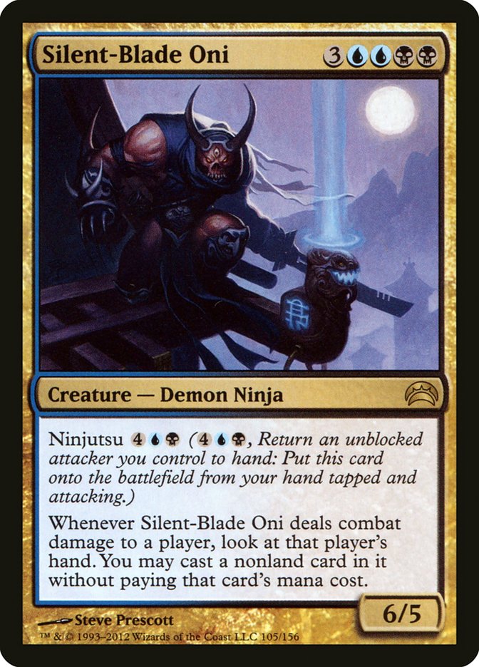 Silent-Blade Oni [Planechase 2012] | Gate City Games LLC