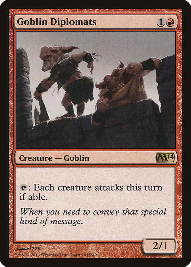 Goblin Diplomats [Magic 2014] | Gate City Games LLC