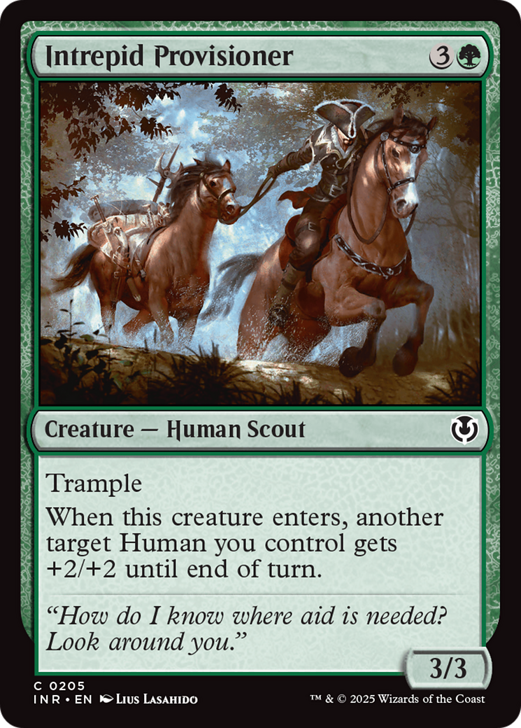 Intrepid Provisioner [Innistrad Remastered] | Gate City Games LLC