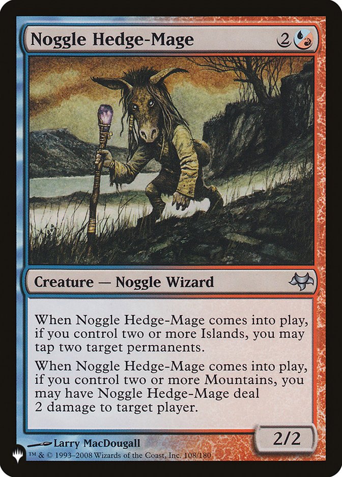 Noggle Hedge-Mage [The List] | Gate City Games LLC