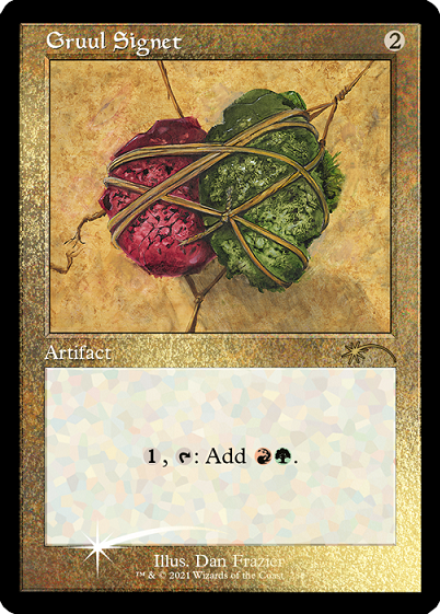 Gruul Signet (Retro) (Foil Etched) [Secret Lair Drop Series] | Gate City Games LLC