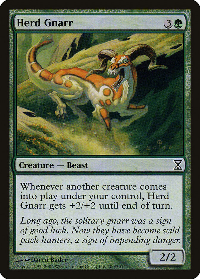 Herd Gnarr [Time Spiral] | Gate City Games LLC