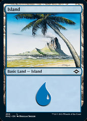 Island (484) (Foil Etched) [Modern Horizons 2] | Gate City Games LLC