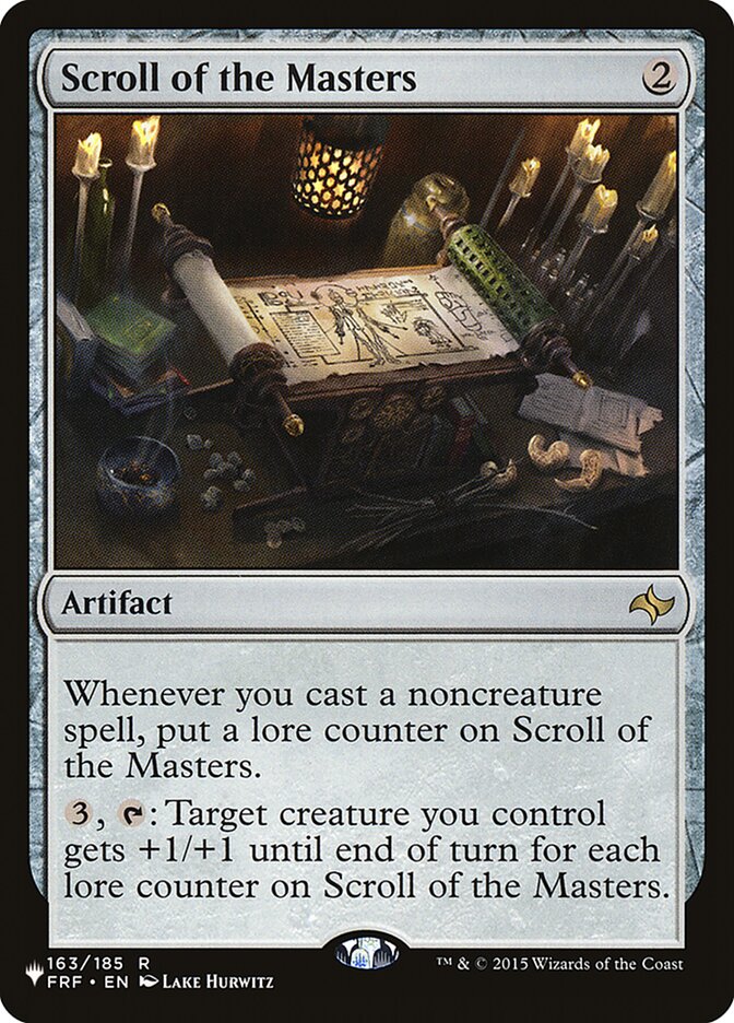 Scroll of the Masters [The List] | Gate City Games LLC