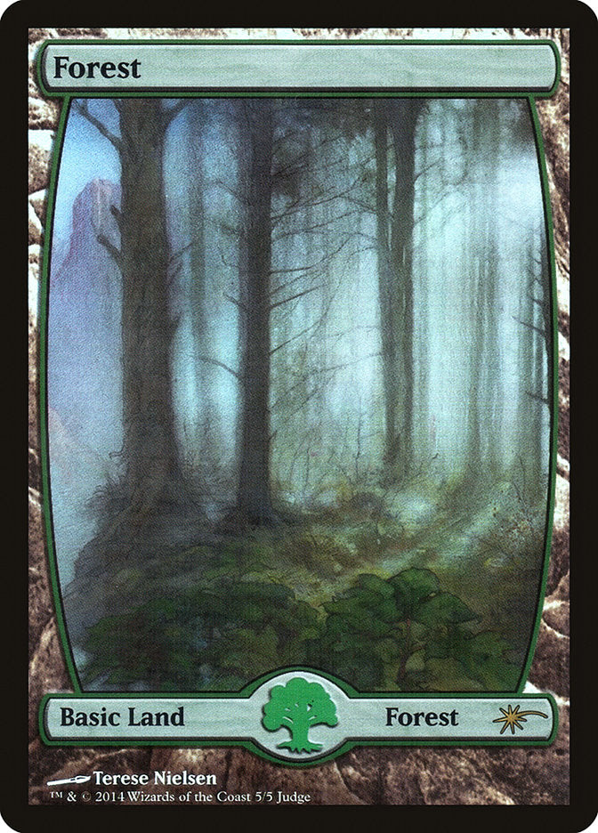 Forest (5★) [Judge Gift Cards 2014] | Gate City Games LLC