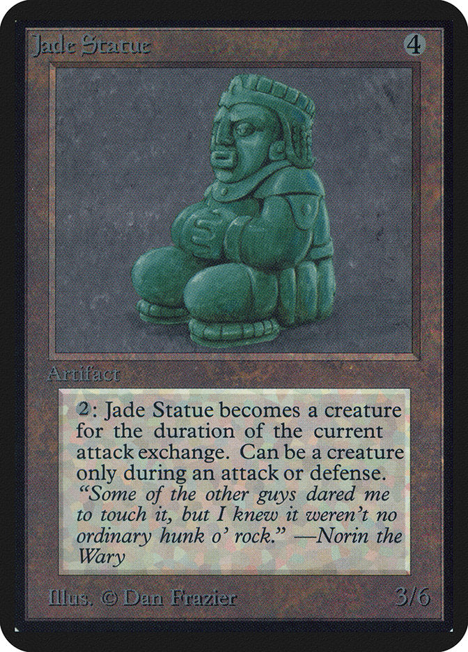 Jade Statue [Alpha Edition] | Gate City Games LLC