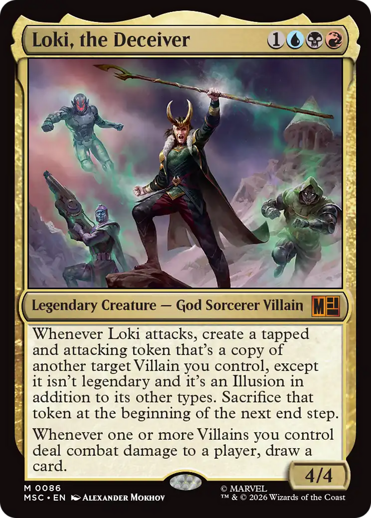 Loki, the Deceiver [Marvel Super Heroes Commander] | Gate City Games LLC
