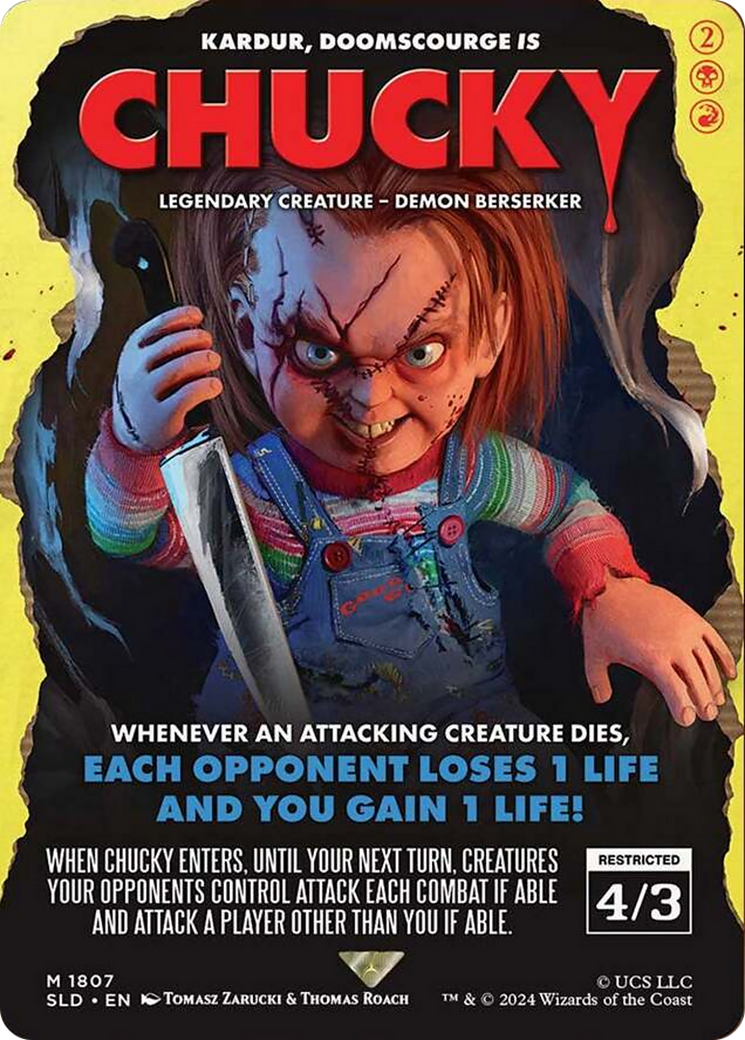 Chucky - Kardur, Doomscourge [Secret Lair Drop Series] | Gate City Games LLC