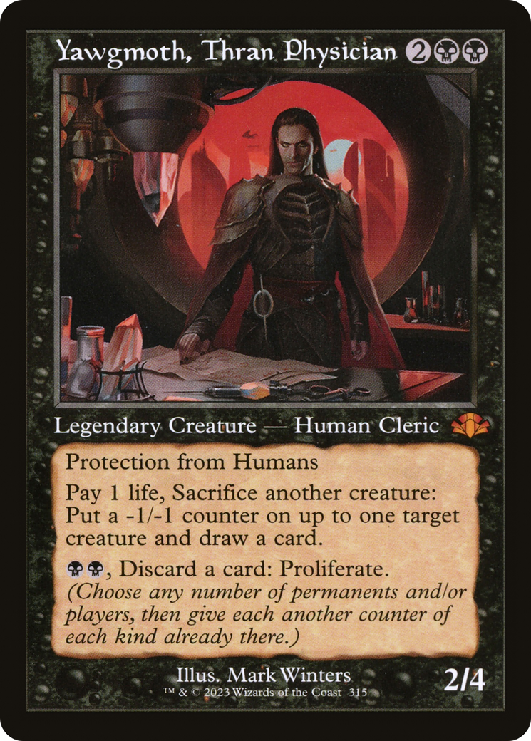 Yawgmoth, Thran Physician (Retro) [Dominaria Remastered] | Gate City Games LLC