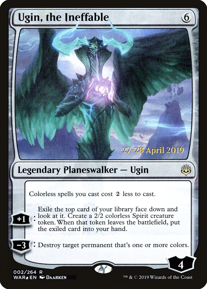 Ugin, the Ineffable [War of the Spark Prerelease Promos] | Gate City Games LLC