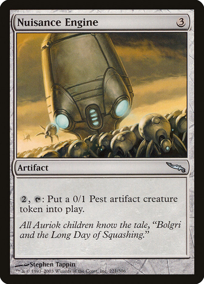 Nuisance Engine [Mirrodin] | Gate City Games LLC
