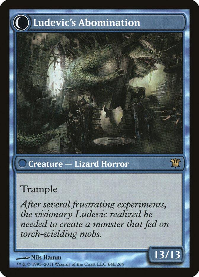 Ludevic's Test Subject // Ludevic's Abomination [Innistrad] | Gate City Games LLC