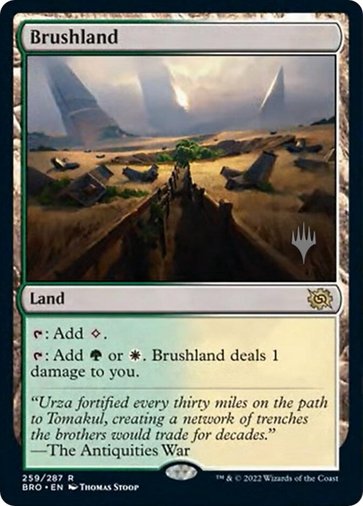 Brushland (Promo Pack) [The Brothers' War Promos] | Gate City Games LLC