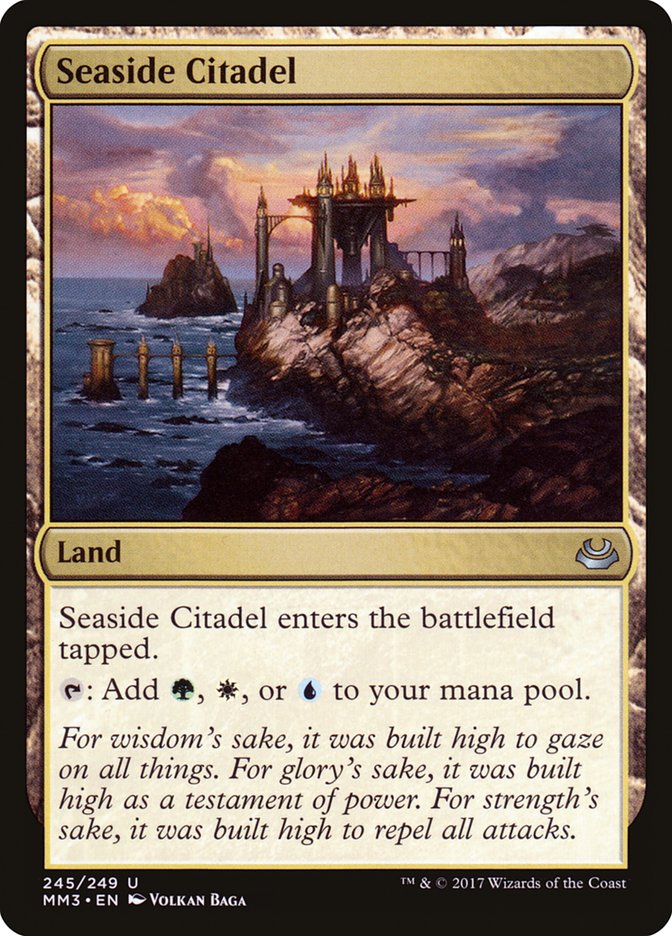 Seaside Citadel [Modern Masters 2017] | Gate City Games LLC