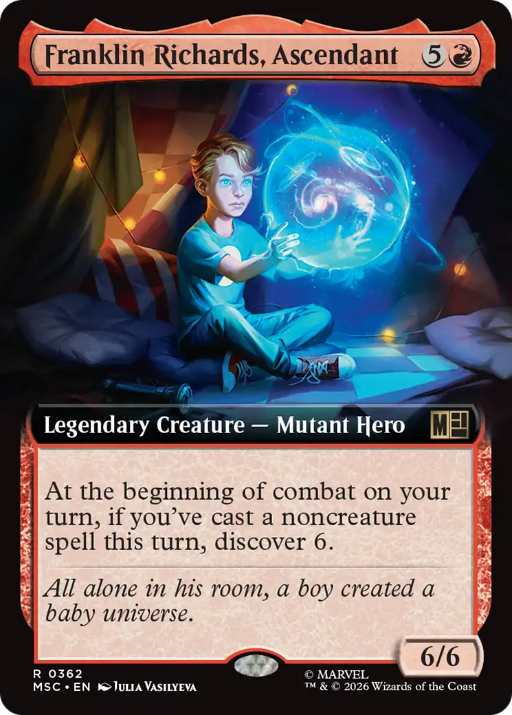 Franklin Richards, Ascendant (Extended Art) [Marvel Super Heroes Commander] | Gate City Games LLC