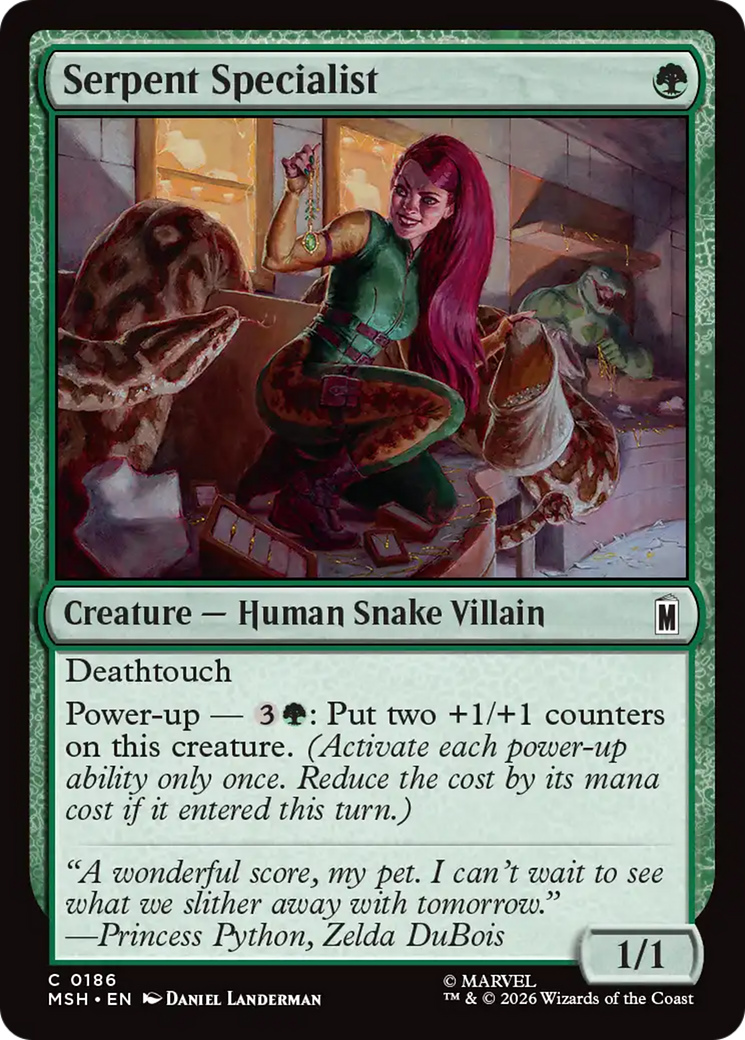 Serpent Specialist [Marvel Super Heroes] | Gate City Games LLC