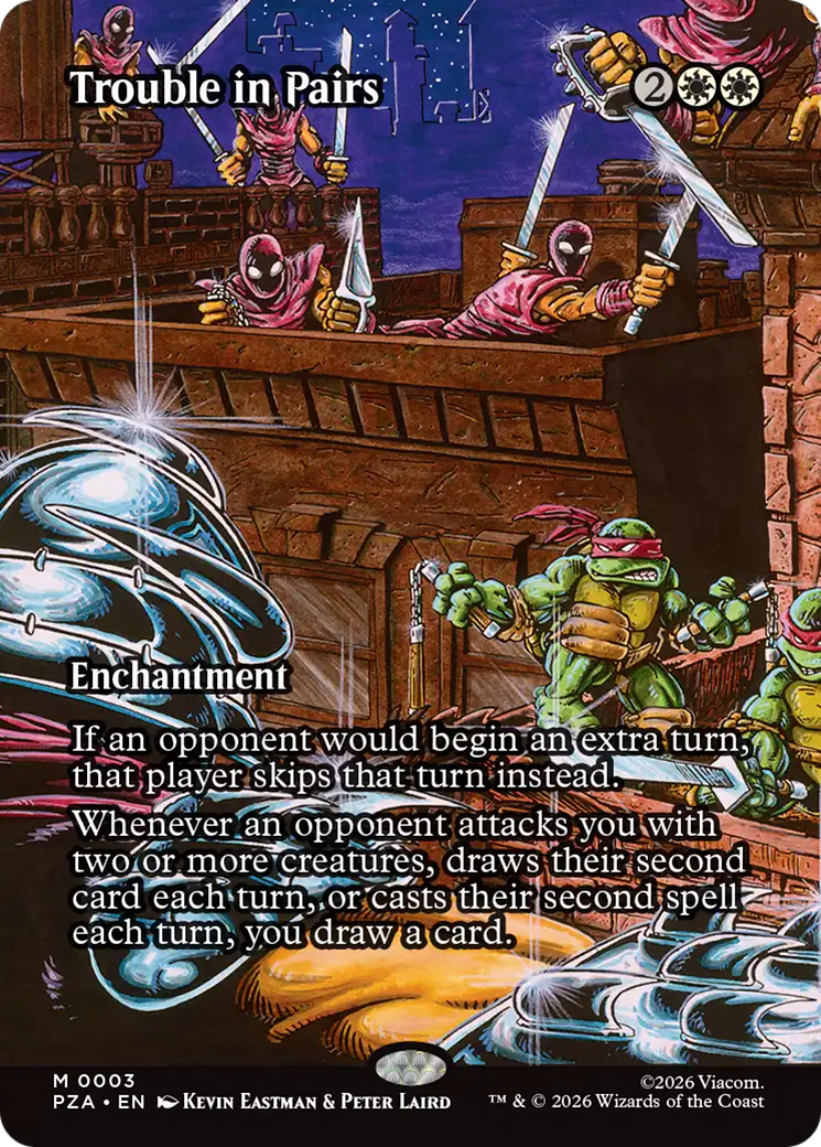 Trouble in Pairs (Borderless) [Teenage Mutant Ninja Turtles Eternal-Legal] | Gate City Games LLC