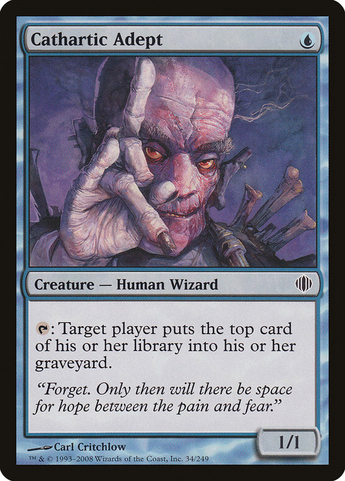 Cathartic Adept [Shards of Alara] | Gate City Games LLC