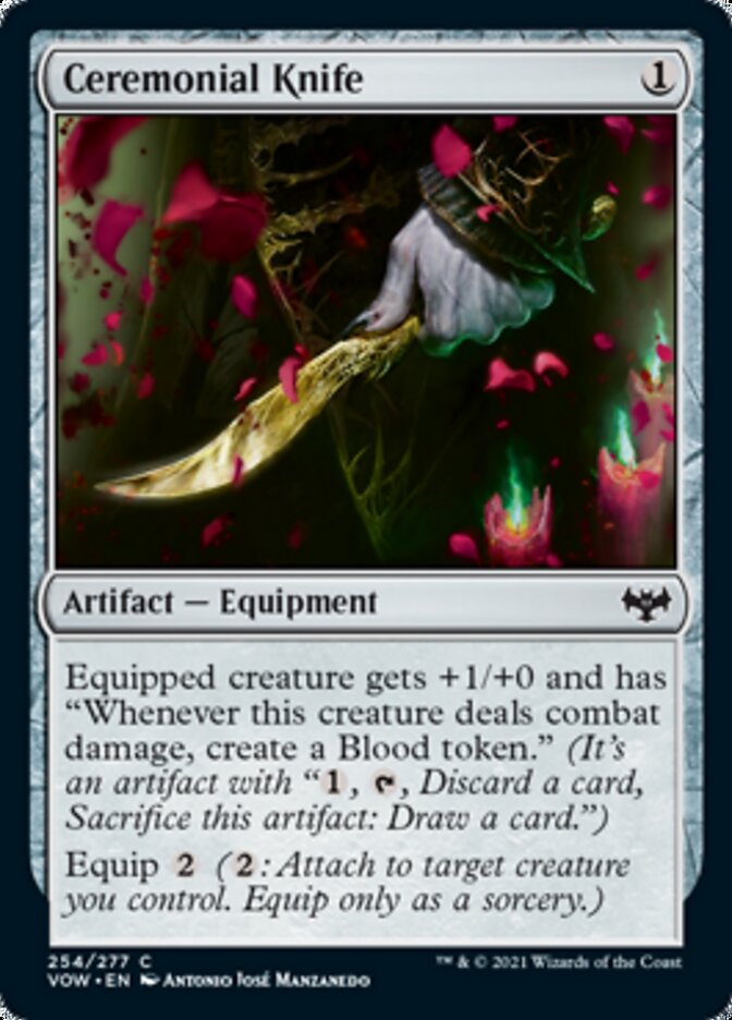 Ceremonial Knife [Innistrad: Crimson Vow] | Gate City Games LLC