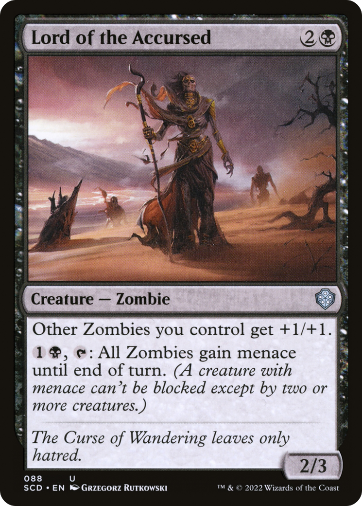 Lord of the Accursed [Starter Commander Decks] | Gate City Games LLC