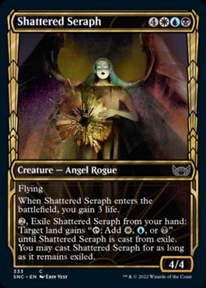 Shattered Seraph (Showcase Golden Age) [Streets of New Capenna] | Gate City Games LLC
