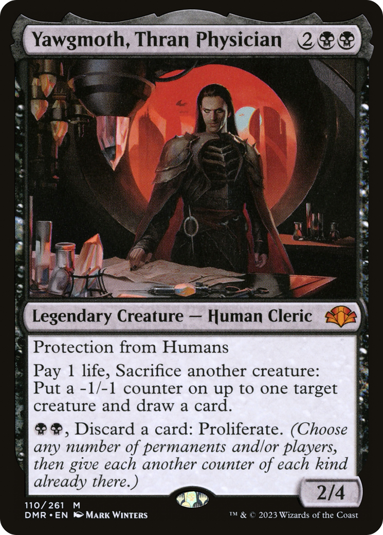 Yawgmoth, Thran Physician [Dominaria Remastered] | Gate City Games LLC