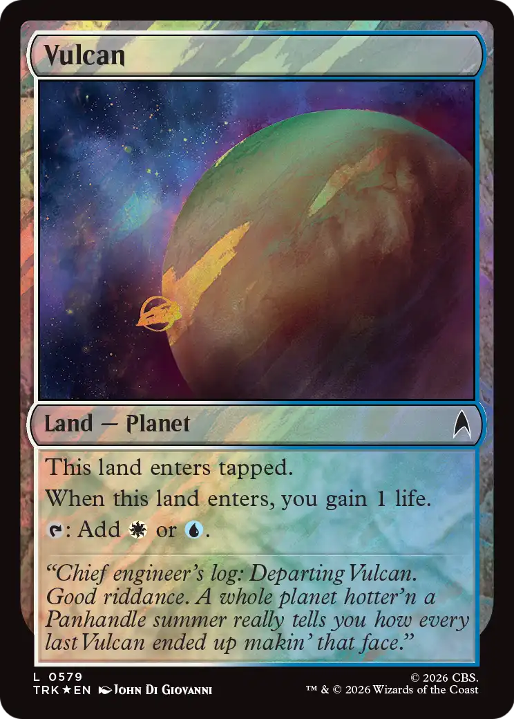 Vulcan (Surge Foil) [Star Trek] | Gate City Games LLC