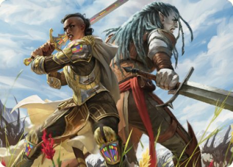 Join Forces Art Card [Dominaria United Art Series] | Gate City Games LLC