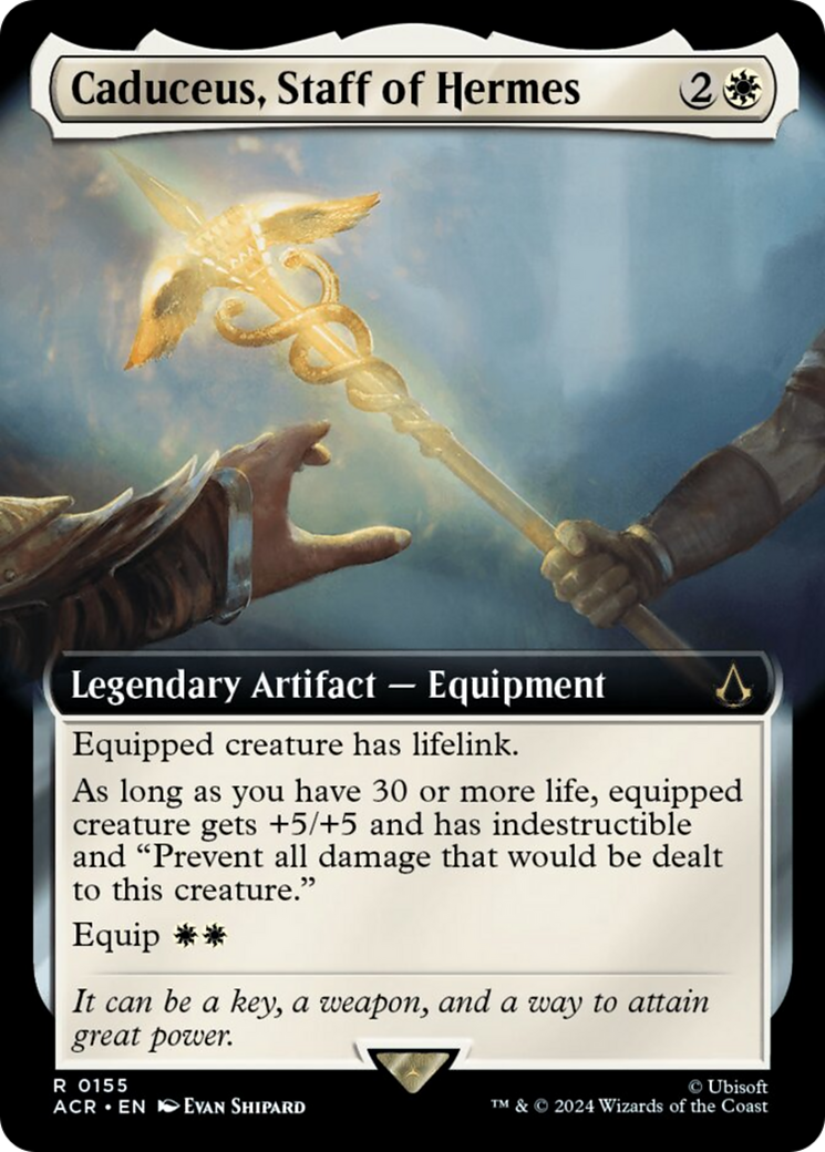 Caduceus, Staff of Hermes (Extended Art) [Assassin's Creed] | Gate City Games LLC