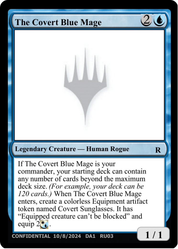 The Covert Blue Mage [Unknown Event] | Gate City Games LLC