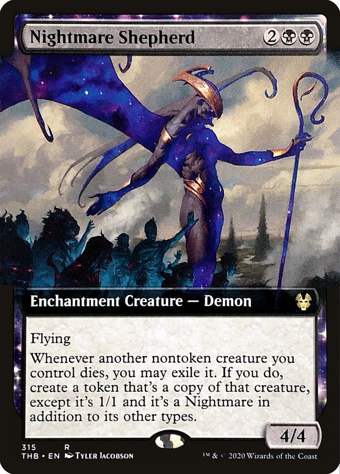 Nightmare Shepherd (Extended Art) [Theros Beyond Death] | Gate City Games LLC