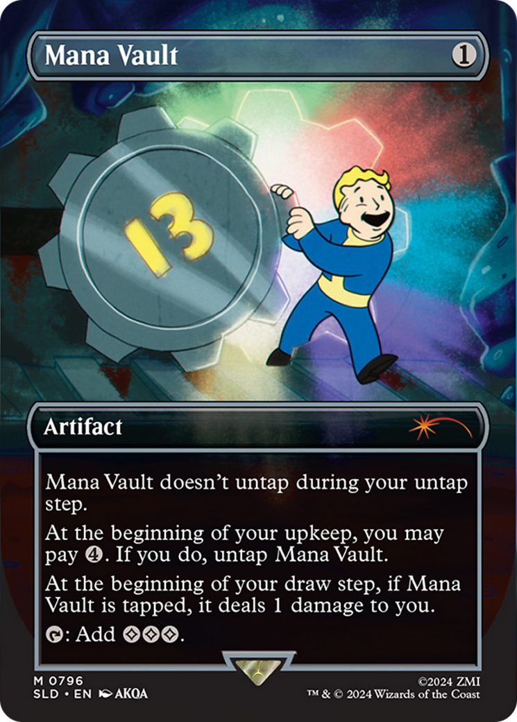 Mana Vault (Rainbow Foil) [Secret Lair Drop Series] | Gate City Games LLC