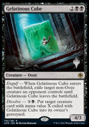 Gelatinous Cube (Promo Pack) [Dungeons & Dragons: Adventures in the Forgotten Realms Promos] | Gate City Games LLC
