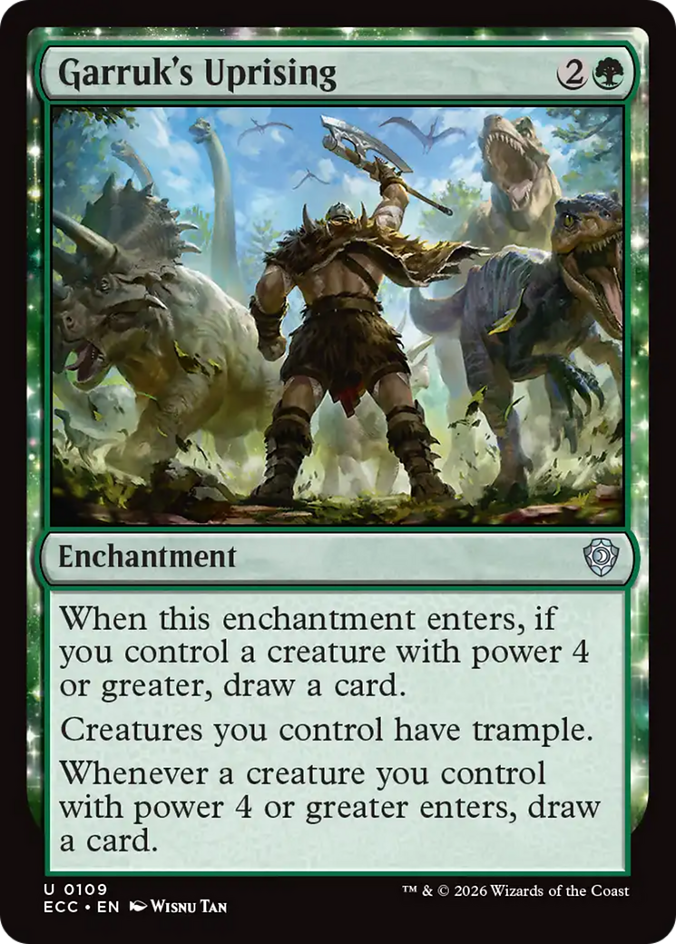 Garruk's Uprising [Lorwyn Eclipsed Commander] | Gate City Games LLC