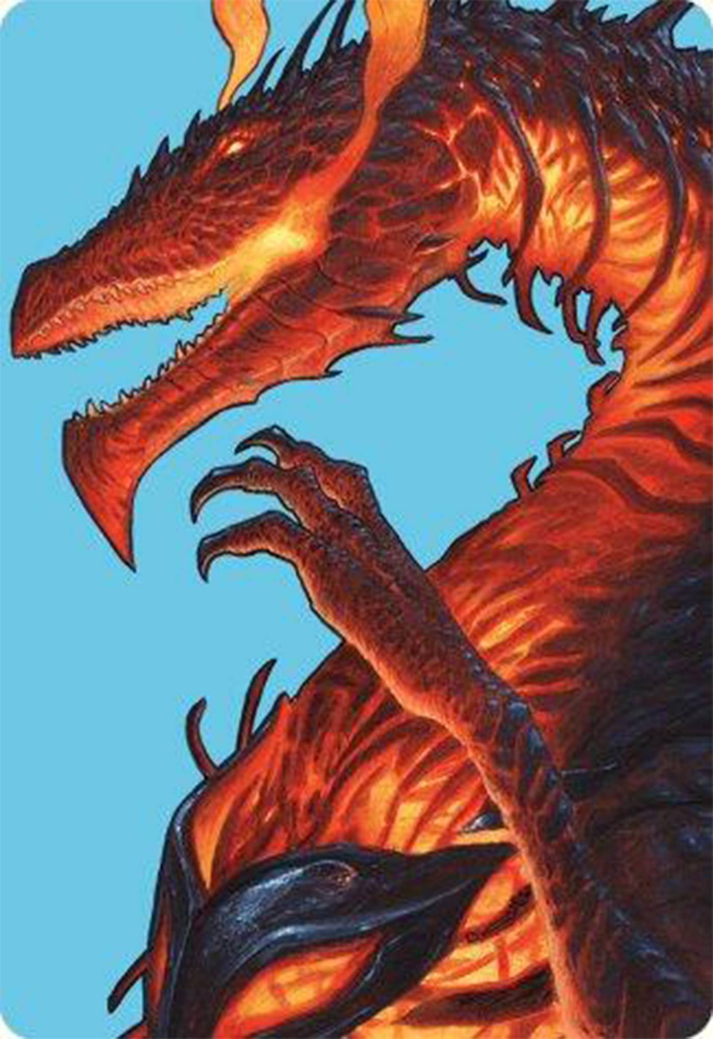 Herigast, Erupting Nullkite Art Card [Modern Horizons 3 Art Series] | Gate City Games LLC