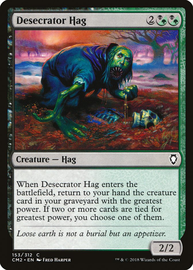 Desecrator Hag [Commander Anthology Volume II] | Gate City Games LLC