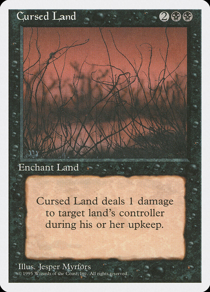 Cursed Land [Fourth Edition] | Gate City Games LLC