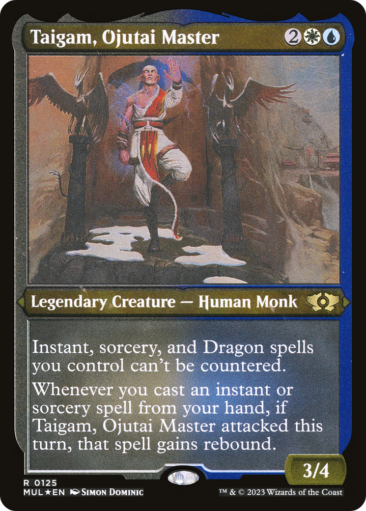Taigam, Ojutai Master (Foil Etched) [Multiverse Legends] | Gate City Games LLC