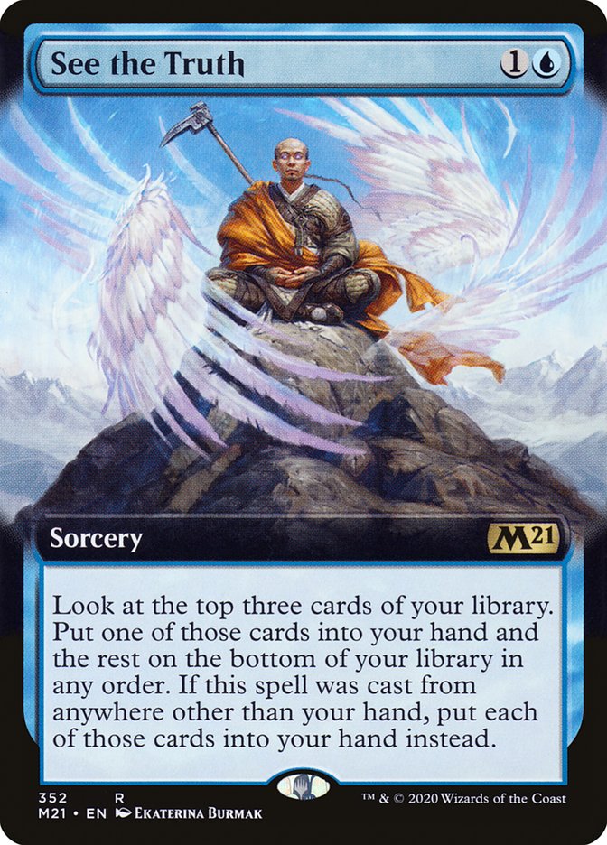 See the Truth (Extended Art) [Core Set 2021] | Gate City Games LLC