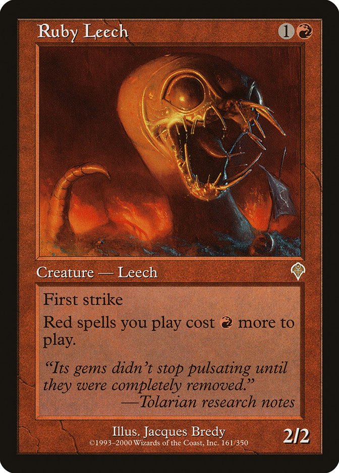 Ruby Leech [Invasion] | Gate City Games LLC